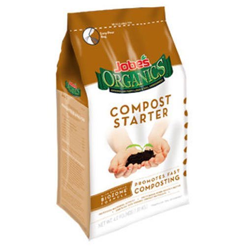 Jobes 09926 Organic Compost Starter 4-pound Bag