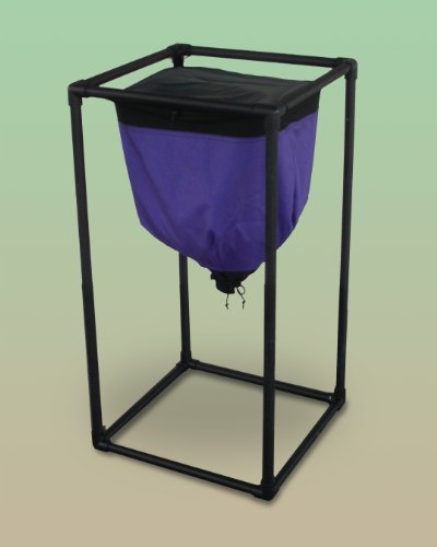 The Worm Inn (plum) - The Worm Composting Solution! Discover Air Flow Composting! Best Worm Composter In The World