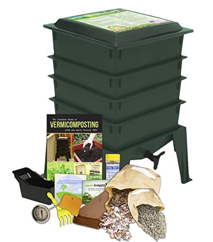 Natures Footprint Worm Factory 360 Wf360g Worm Composter Green