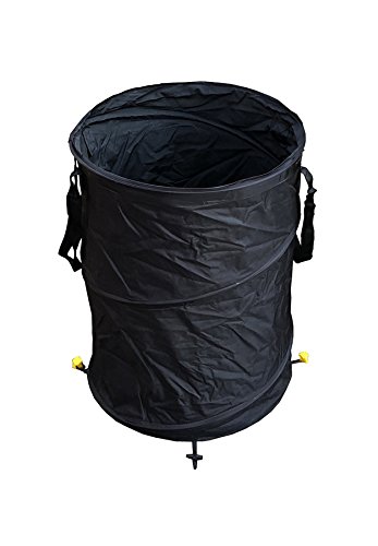 Durable Large Camping TrashGarden Bin With Ground Stakes