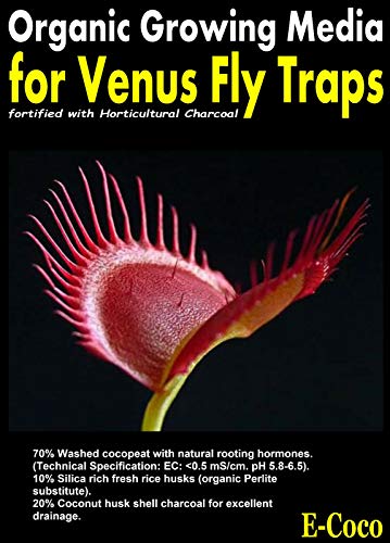 FIOLTY Seeds Package 10 litres  Organic Venus Fly Trap Seeds Compost Soil for Dionaea Muscipula