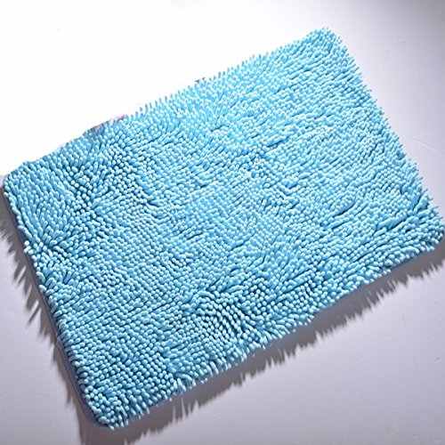 Yiting Doormats Soft Green Bathroom Absorbent Non-Slip in The Suction feet Toilet scouring Pads5080CM A