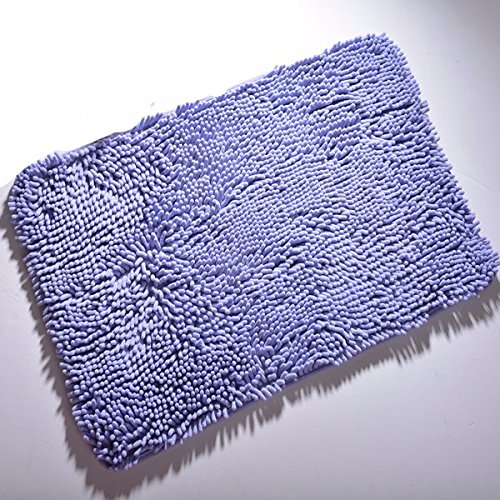 Yiting Doormats Soft Green Bathroom Absorbent Non-Slip in The Suction feet Toilet scouring Pads5080CM L
