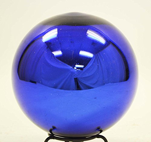 10 Inch Glass Garden Gazing Ball Cobalt color