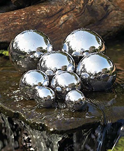 Stainless Steel Garden Spheres