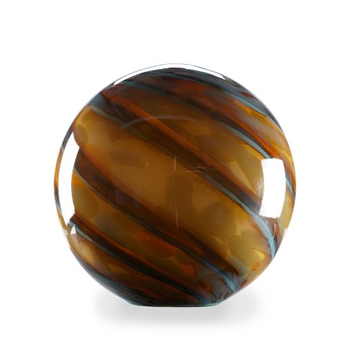 Abbott Collection Tan Glass Garden Gazing Ball