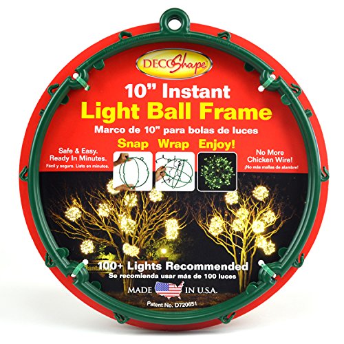 Light Globe Ball - Light Up Any Special Occasion - 10 Inch Ball By DecoShape