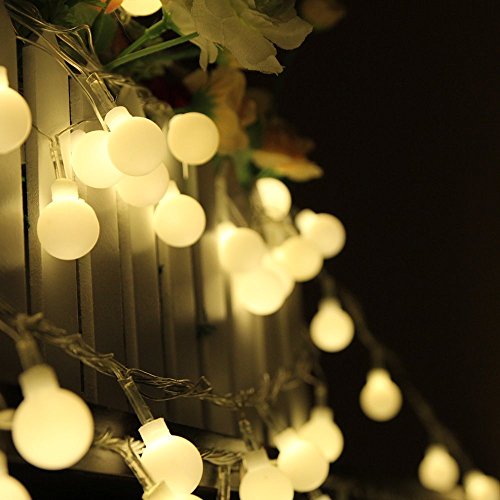 Warm White Christmas Ball String Lights - 10M 100 LED Globe Balls Fairy String Light Lamp Christmas Xmas Party Decor 110V