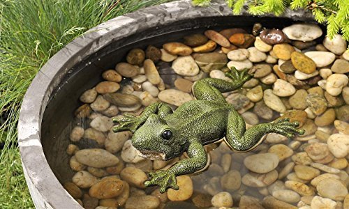 Lifelike Outdoor Floating Frog Garden Pond DÃƒÆ’Ã‚Â©cor Yard Statue Accessory by Gift Craft