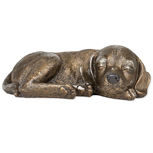 Sleeping Garden Animal Statue Outdoor Yard Figurine dog