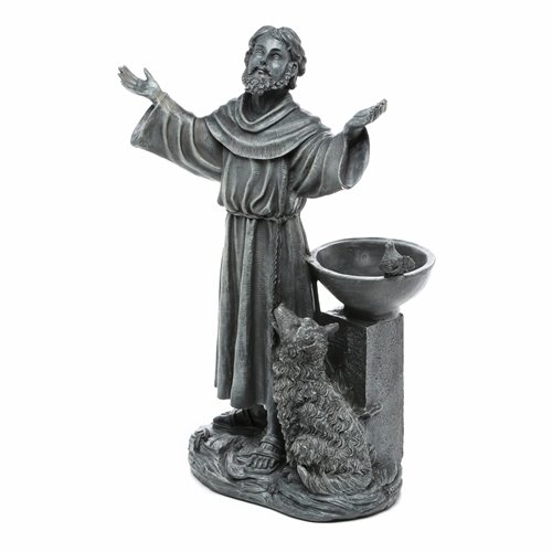 St Franciss Blessing Garden Statue Religious Statues Garden Sculptures Yard Statues