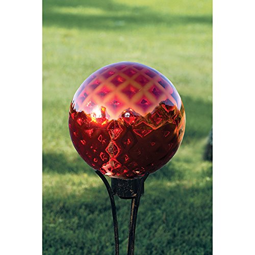 Carson Red Dapple 10 Gazing Ball