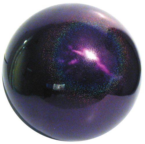Vcs Psd10 Mirror Ball 10-inch Purple Stardust Stainless Steel Gazing Globe