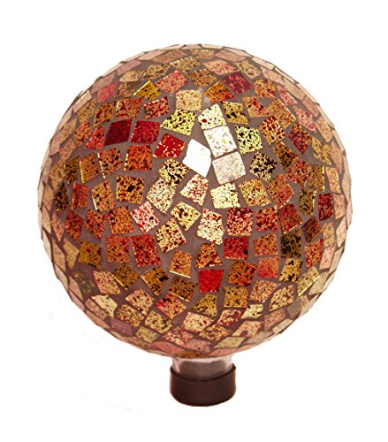 Echo Valley 8188 Phoenix Mosaic Glass Gazing Globe 10-inch
