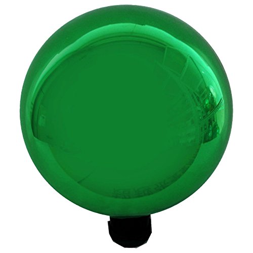 Gardeners Select Glass Gazing Globe Metallic Green 10&quot