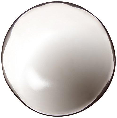 Rome 708-s Silver Stainless Steel Gazing Globe Polished Stainless Steel 8-inch Diameter