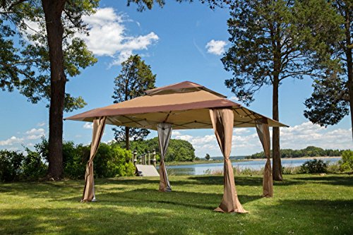 13 X 13 Pop-up Canopy Gazebo. Great For Providing Extra Shade For Your Yard, Patio, Or Outdoor Event.