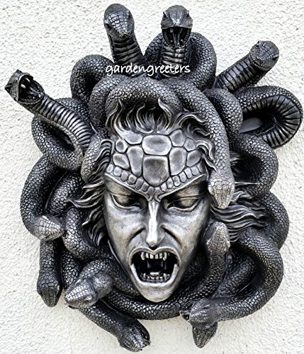 Gorgon Gaze Medusa Wall Plaque Statue ;jm#54574-4565467/341171897