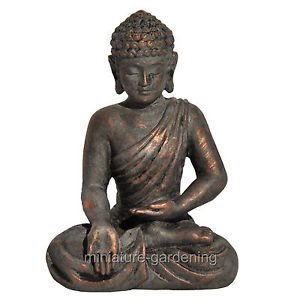 Miniature Fairy Garden Blessings Buddha