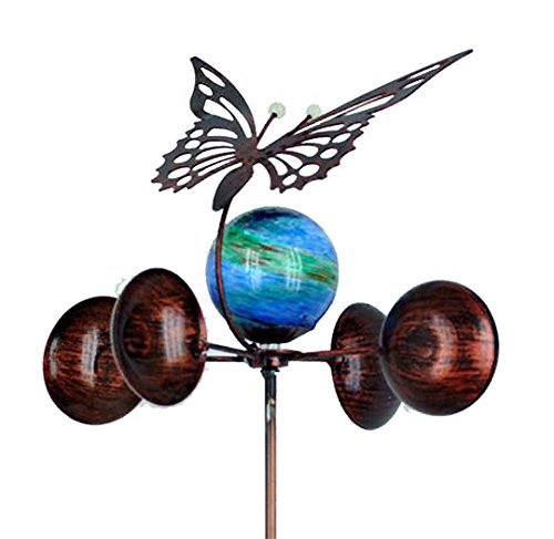 Echo Valley 4275 Illuminarie Butterfly Anemometer Stake