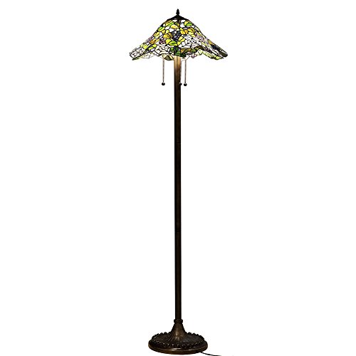 Tiffany Style Stained Glass Floor Lamp Nuomeiju Nmj053