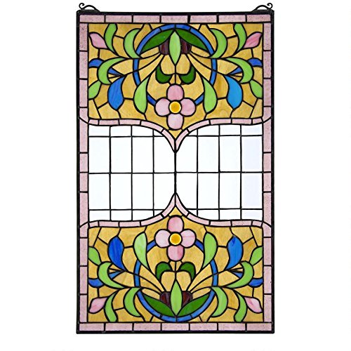 Stained Glass Panel - Eaton Place Stained Glass Window Hangings - Window Treatments