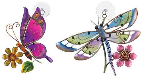 Regal Artamp Gift Suncatchers Butterfly And Dragonfly Glass Sun Catcher For Home Garden Window And Wall Art