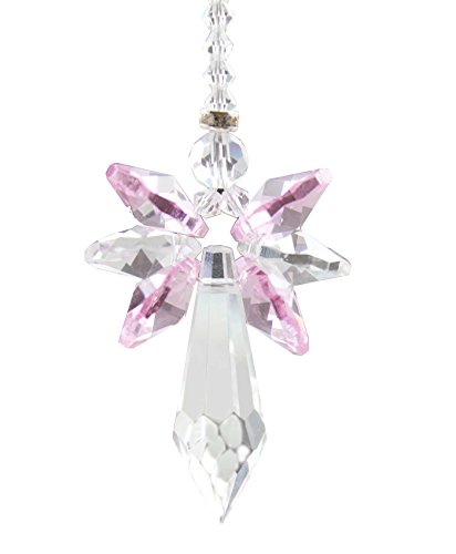 Anna Crystalworld Rainbow Guardian Angel Crystal Suncatcher For Homecar Decorationamp Porch Decoramp Hangings Crystal