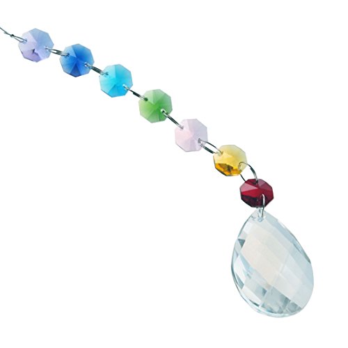 H&ampd Beautiful Hanging Crystal Chakra Suncatcher