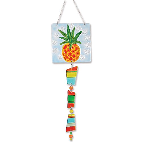 Premier Kites 81105 Glass Sun Catcher Pineapple