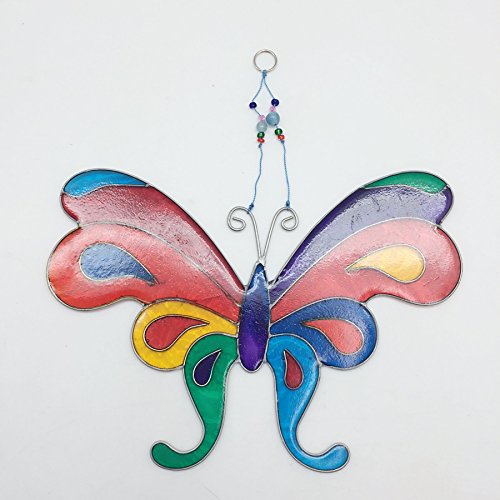 Rainbow Butterfly Sun Catcher 825 x 825 Inch