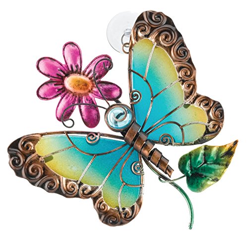 Regal Art And Gift Sun Catcher Blue Butterfly