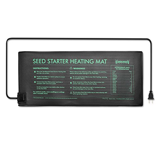 Seedling Plant Heat Mat For Indooramp Outdoor Home Gardening - Waterproof Design - By Sandalwood&reg