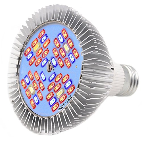 Kyson Led Grow Lights Bulb Plant Lamp48pcs Smd Full Spectrum Plant Light For Indoor Garden Greenhouse Flower