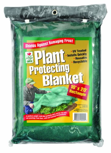 Easy Gardener Plant Protecting Blanket Green 10-feet By 20-feet