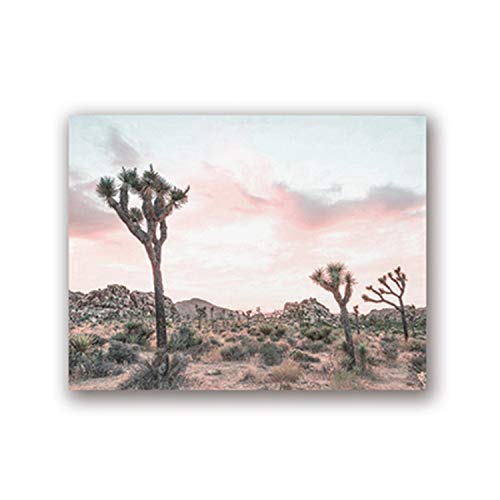 narcissus flower Cactus Photography Art Canvas Poster Painting Arizona South Western Desert Wall Picture Print Home Room Decoration40x50 cm No FramePH668