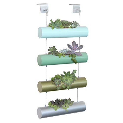 A6007 Four Season Vertical Zen Micro Garden Planter Succulent Cactus Small Plants Herbs Planting Cylinder System