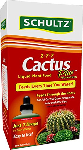 Schultz Cactus Plus Liquid Plant Food 2-7-7 4 oz