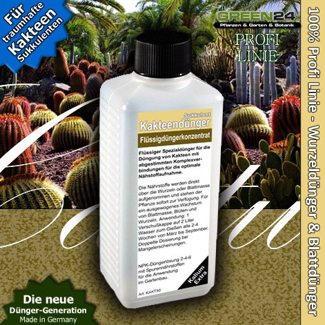 Cactus Feed - Succulent Plant Liquid Fertilizer Hightech Npk Root Soil Foliar Fertiliser - Prof Plant Food