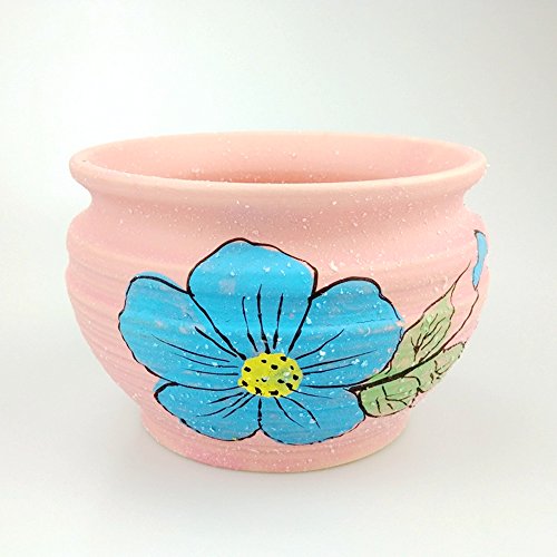 1 PC Large Korean Creative Ceramic Oil Flow With Bottom Hole Succulents Pots Korean Multi-Color Flower Pots Small Plant Containers