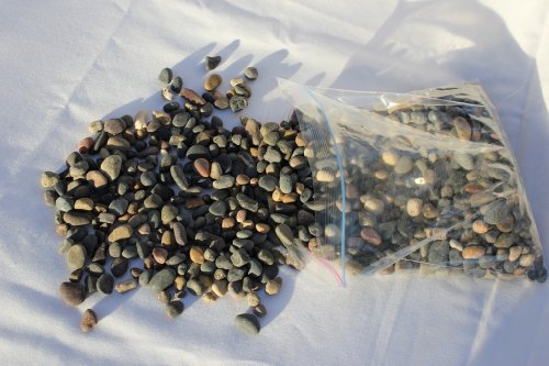 3 Pounds Natural Beach Blueamp Gray Potting Gravel For Succulents And Cactus