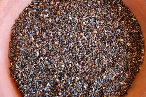 3 Pounds Natural Black Pearl Ocean Potting Gravel For Succulents And Cactus