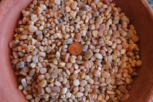3 Pounds Natural Red And Brown Potting Gravel For Succulents And Cactus