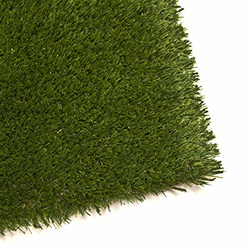 Aleko  24 Sqft Indooroutdoor Artificial Garden Grass Monofil Corrosion Mildew And Environmental Pollution