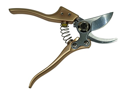 home garden pruning shears LineWinder home garden grass pruning Scissorseasy pruning flowers and trees Gold