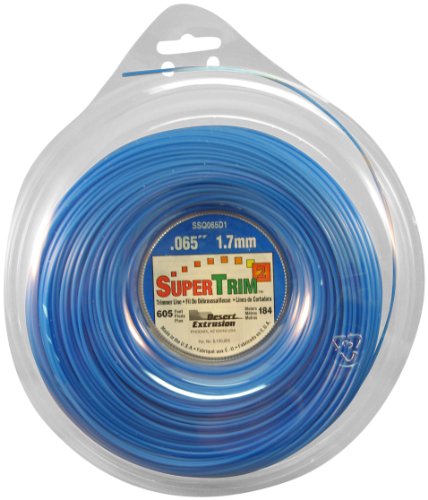 Supertrim2 1-pound Spool Of .065-inch-by-605-foot Home-owner Grade Square Grass Trimmer Line, Blue