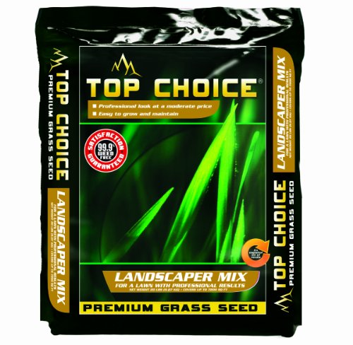 Top Choice 17624 3-way Perennial Ryegrass Grass Seed Mixture 20-pound