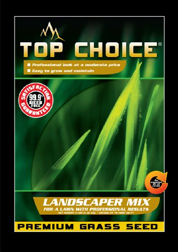 Top Choice 17644 Kentucky Blueperennial Ryegrass Grass Seed Mixture 3-pound