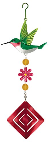 Regal Art And Gift Hummingbird Twirly Garden Hanging Ornament