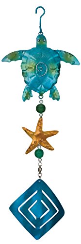 Regal Art And Gift Sea Turtle Twirly Garden Hanging Ornament